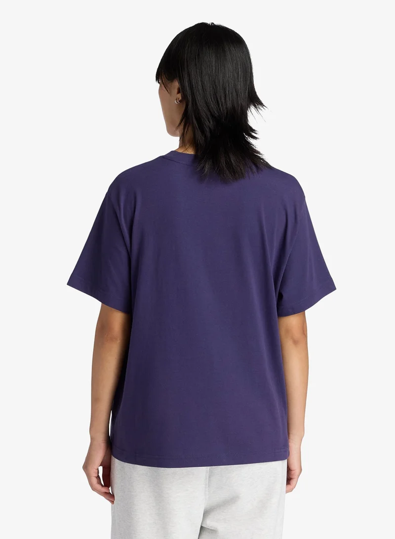New Balance Jersey Relaxed Logo T-Shirt